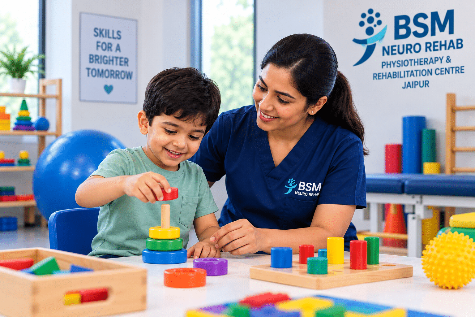 Occupational Therapy in Jaipur at BSM Neuro Rehab