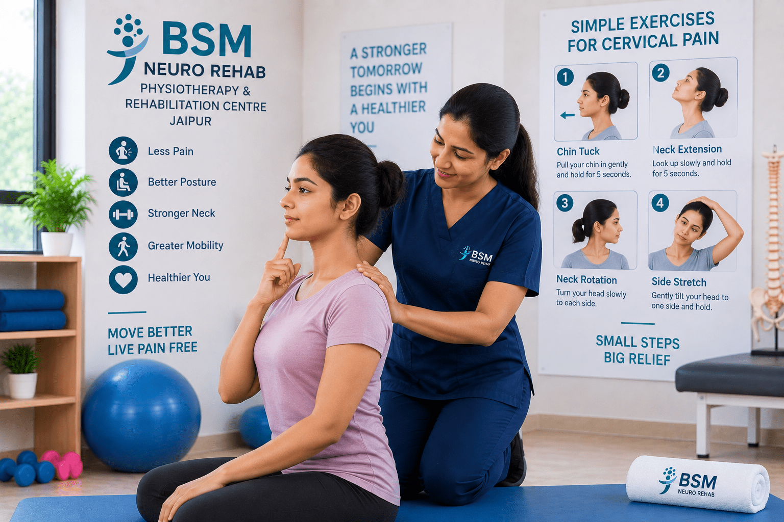 Neck Pain Physiotherapy Jaipur